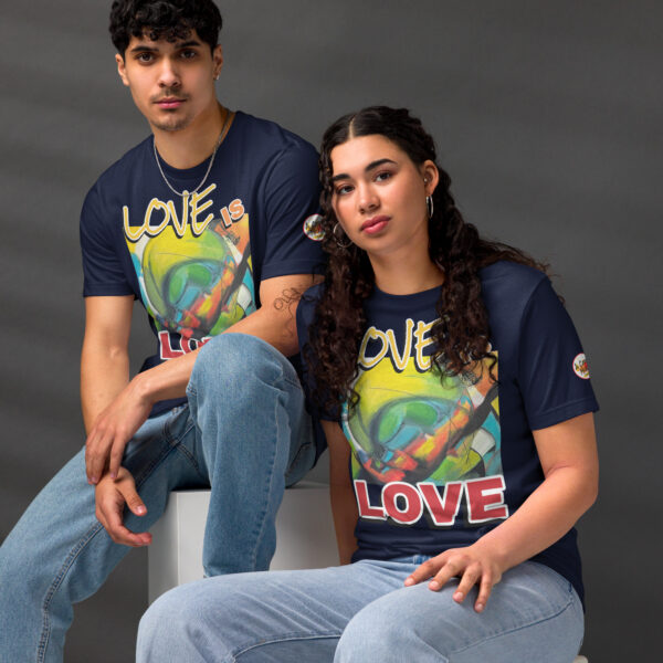 unisex-staple-eco-t-shirt-navy-front-68ab910d88d97 Abstract Unisex Staple Eco T-Shirt | Love is Love