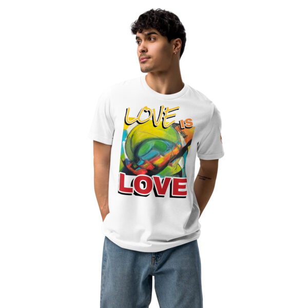 unisex-staple-eco-t-shirt-white-front-68ab910d89f49 Abstract Unisex Staple Eco T-Shirt | Love is Love