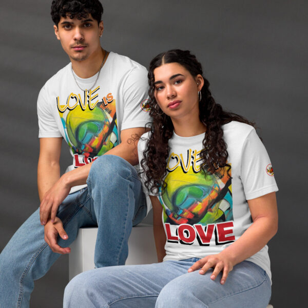 unisex-staple-eco-t-shirt-white-front-68ab910d8cdcd Abstract Unisex Staple Eco T-Shirt | Love is Love