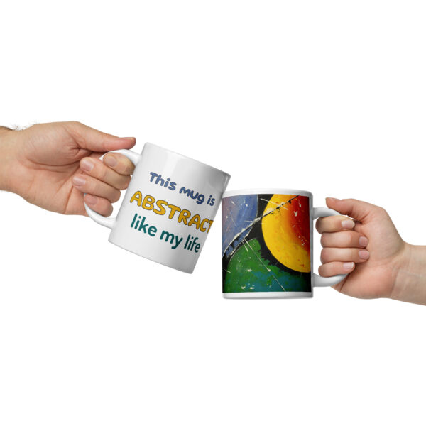Abstract Glossy Mug