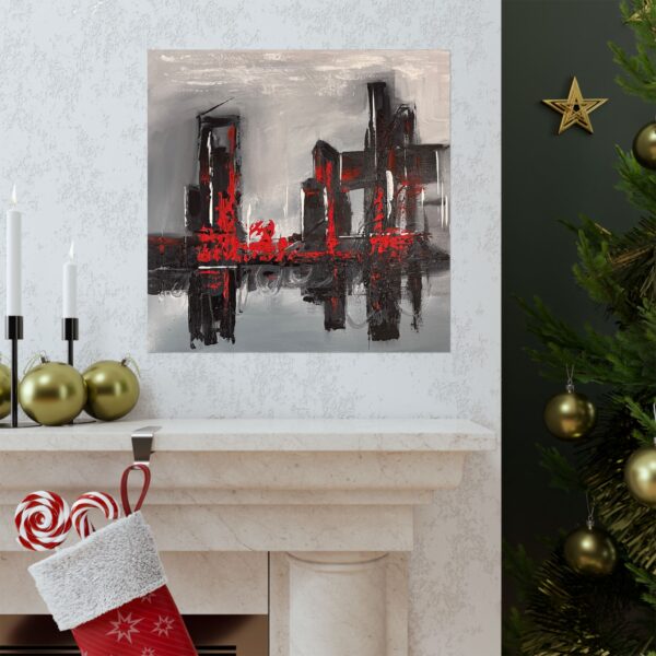 Abstract Poster, Matte, "Fragmenst