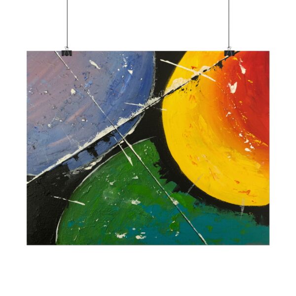 Abstract Art Rolled Poster