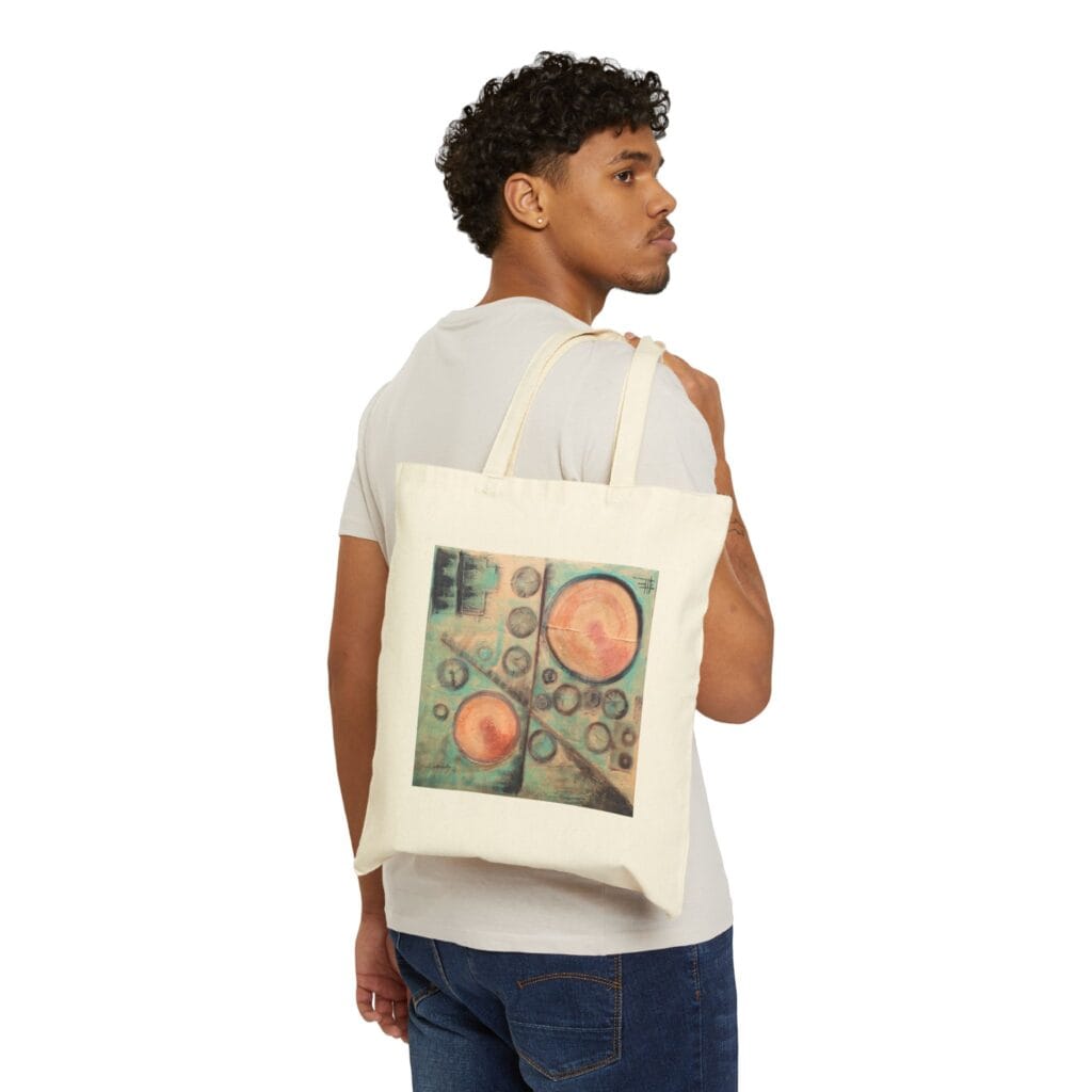 Abstract Eco-Friendly Tote Bag