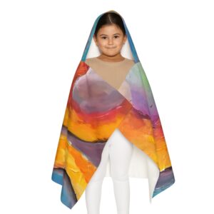 Youth Hooded Towel "Peachy"