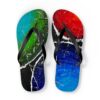 Colorful Art Flip Flops