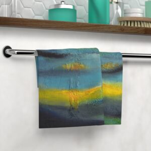 Abstract Face Towel