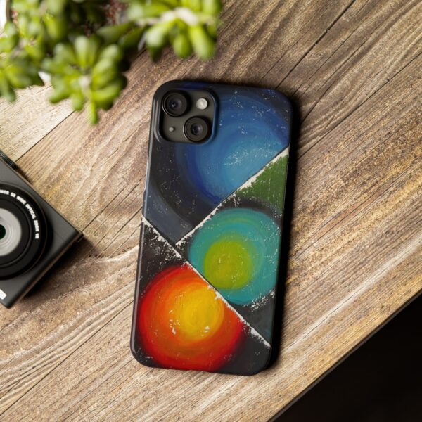 17811063798733479275_2048.jpeg Abstract Slim iPhone Case | "Stardom"