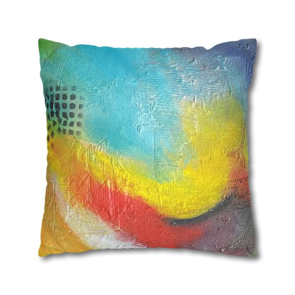Abstract Pillowcase | “Red Rasta”