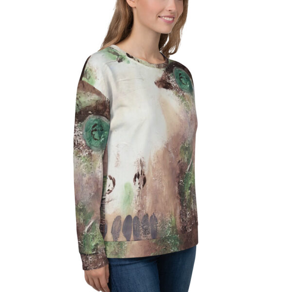 Recycled Unisex Sweatshirt | "Whispers"