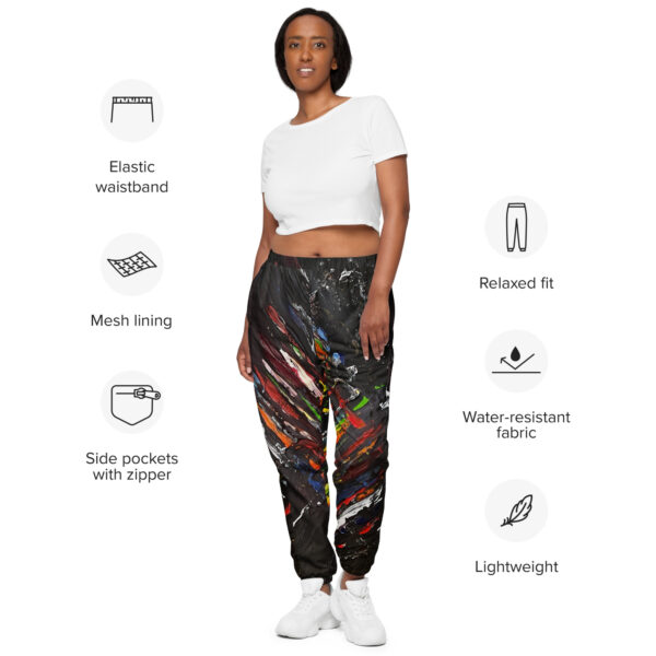 all-over-print-unisex-track-pants-black-front-68c6f8d5ed80a.jpg Unisex Track Pants | "Echoes of Light"
