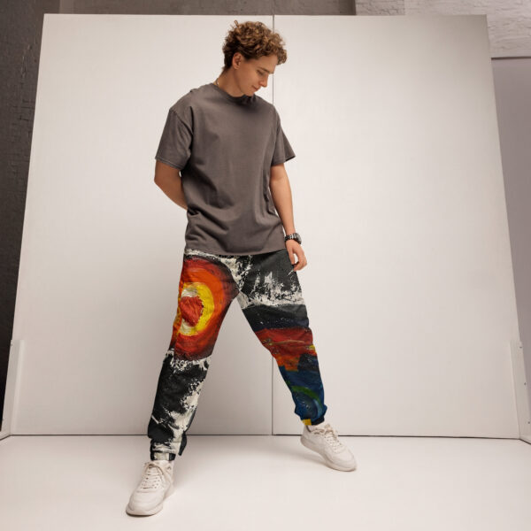 Abstract Unisex Track Pants