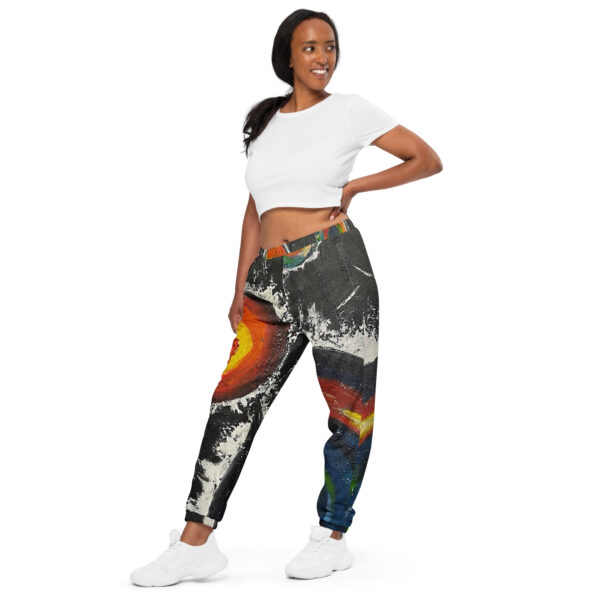 Abstract Unisex Track Pants