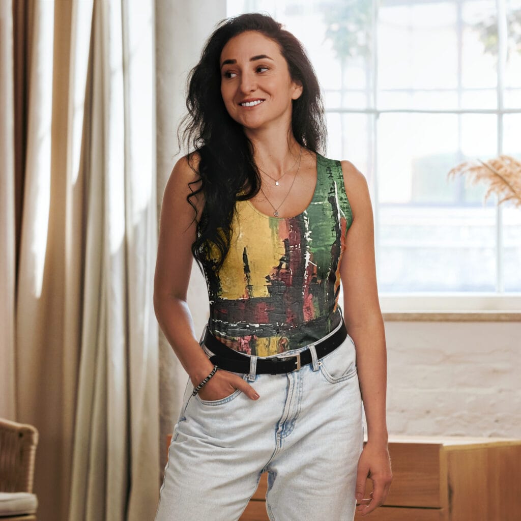 Sublimation Cut & Sew Tank Top | "London Calling"