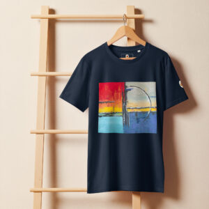 Unisex Organic Mid-Light T-Shirt | "Letters from Home"