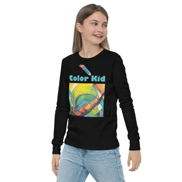 Youth Abstract Long Sleeve Tee