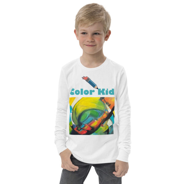 Youth Abstract Long Sleeve Tee