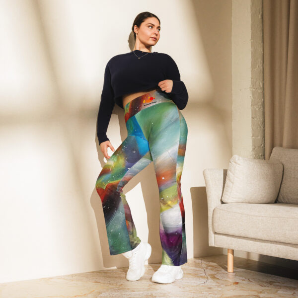 Flare Leggings | “Chromatic Whispers”