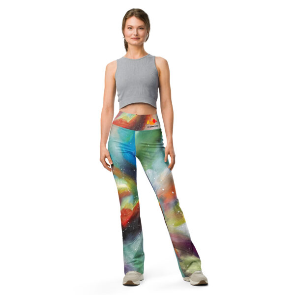 Flare Leggings | “Chromatic Whispers”