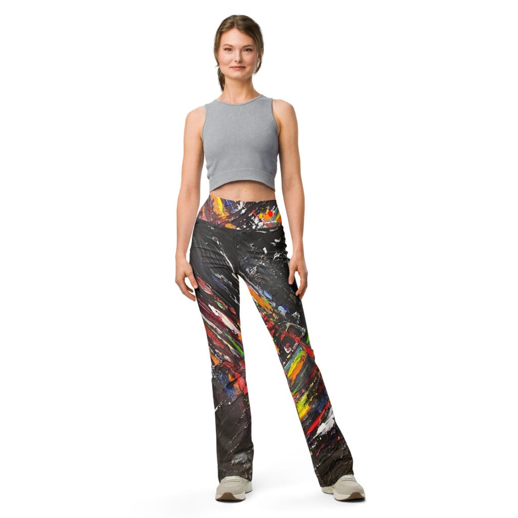 Flare Leggings | "Echoes of Light"