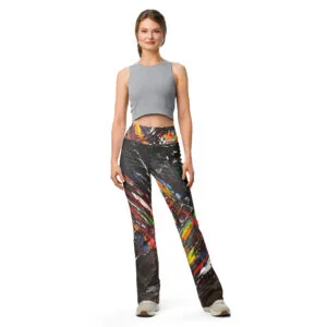 Flare Leggings | "Echoes of Light"