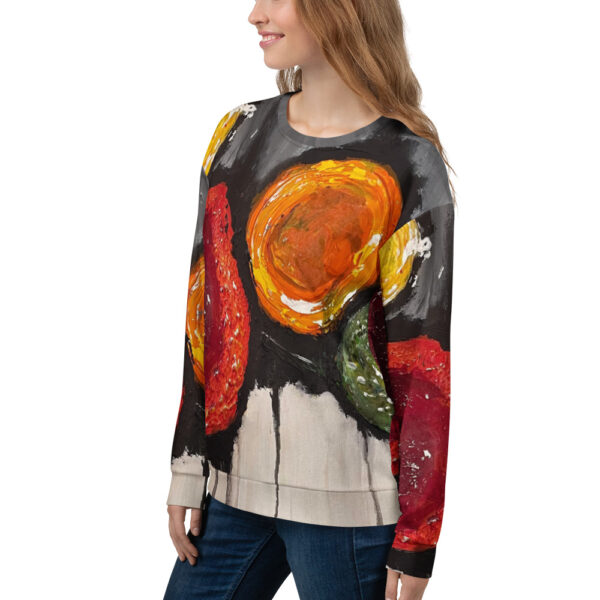 all-over-print-recycled-unisex-sweatshirt-white-left-front-68e44e6e0f78c.jpg Artistic Abstract Unisex Sweatshirt
