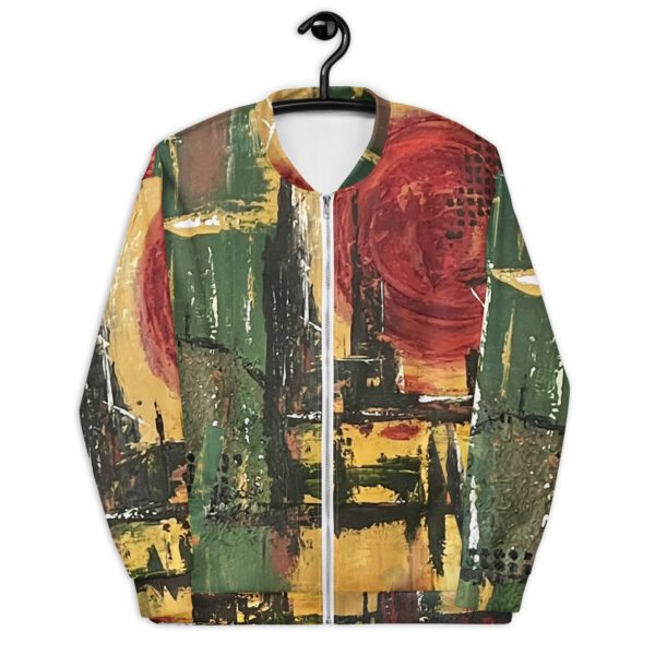 all-over-print-unisex-bomber-jacket-white-front-68ef07936efa2.jpg Unisex Bomber Jacket | "London Calling"