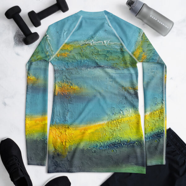 Women's Abstract Rash Guard