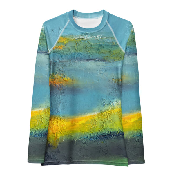 Women's Abstract Rash Guard