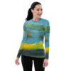 Women's Abstract Rash Guard