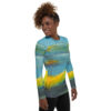 Women's Abstract Rash Guard
