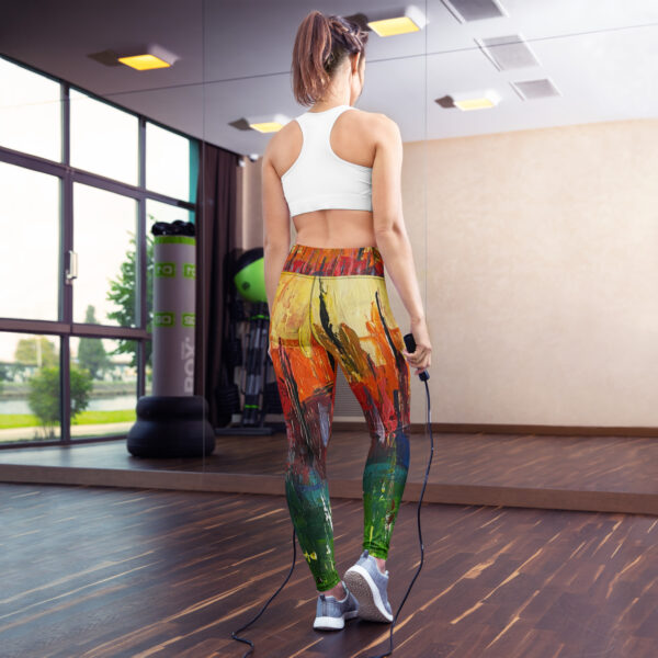 Yoga Leggings | "Picnic"