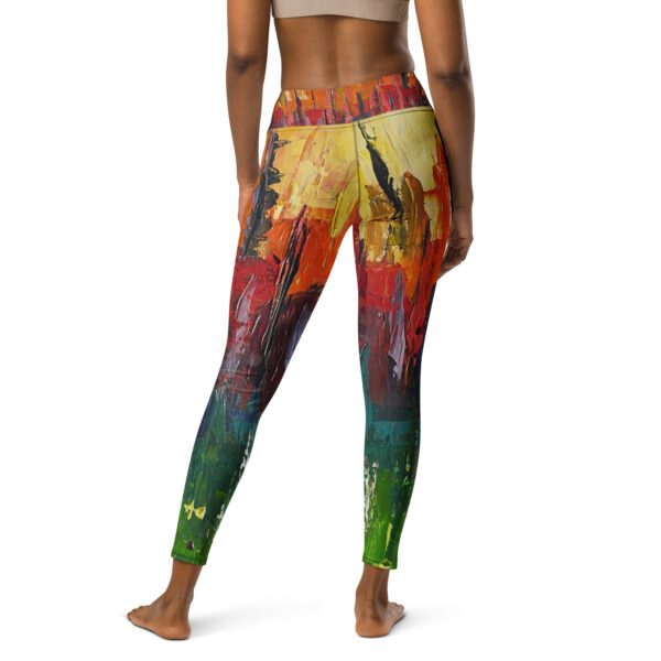 Yoga Leggings | "Picnic"
