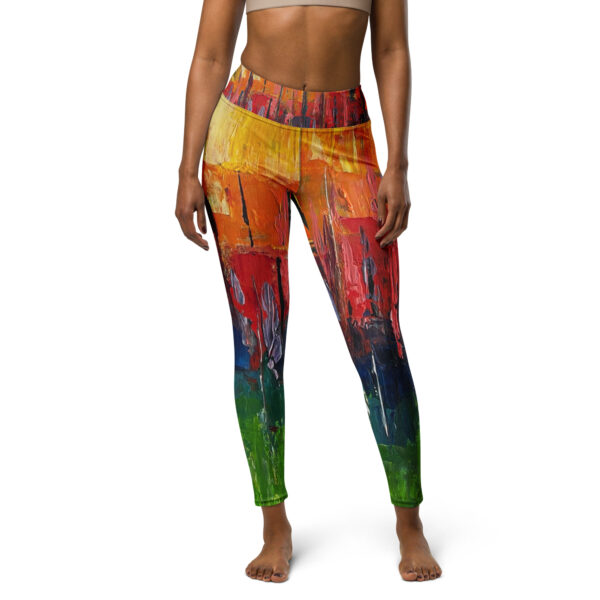 Yoga Leggings | "Picnic"