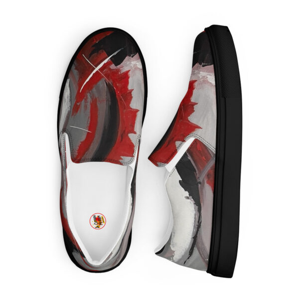 mens-slip-on-canvas-shoes-black-front-68f1eded0db4f.jpg Men's Slip-On Canvas Shoes | “Heartease”