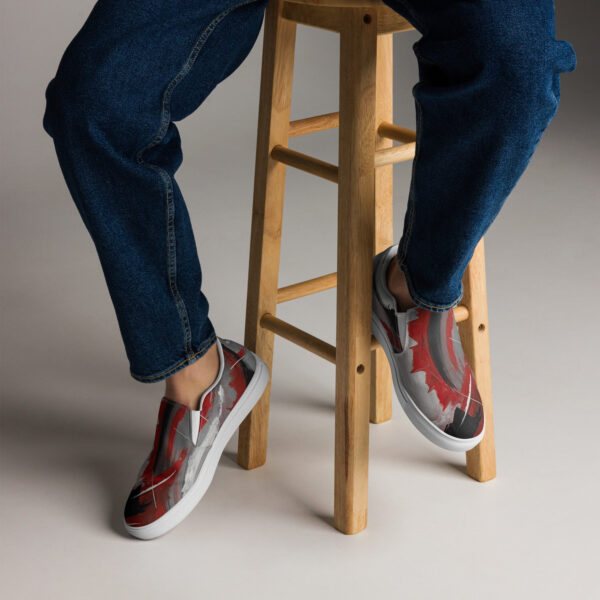 mens-slip-on-canvas-shoes-white-front-2-68f1eded0fe33.jpg Men's Slip-On Canvas Shoes | “Heartease”