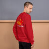 unisex-crew-neck-sweatshirt-red-right-68e449294a631.jpg Unisex Crew Neck Sweatshirt | “Radiant Veil”