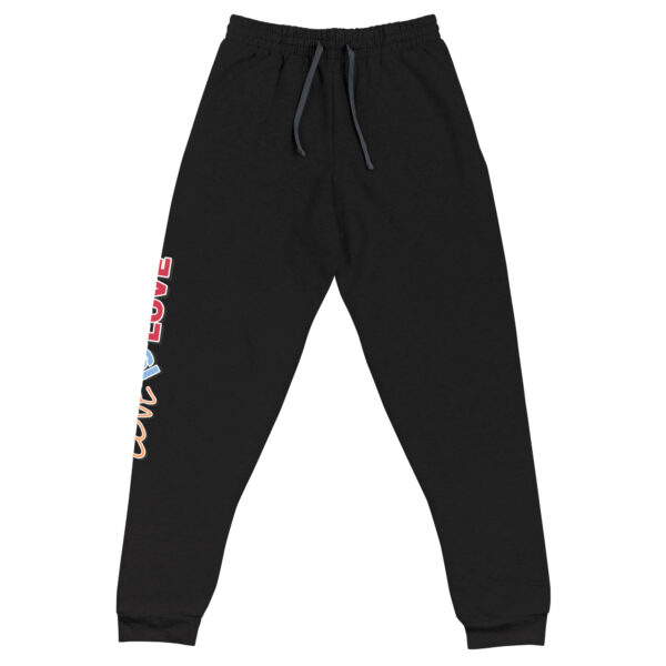 unisex-joggers-black-front-68ec63b5b2e28.jpg Unisex Joggers | "Love is Love"