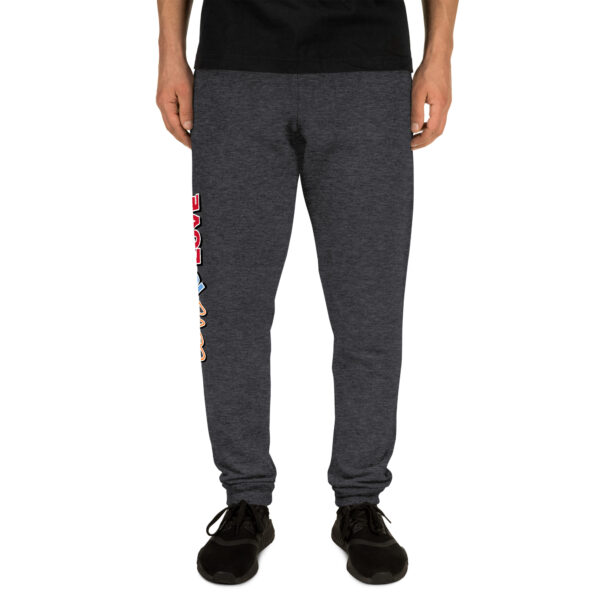 unisex-joggers-black-heather-front-68ec63b5b3815.jpg Unisex Joggers | "Love is Love"