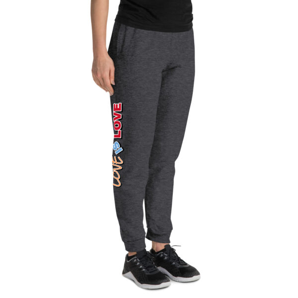 unisex-joggers-black-heather-right-front-68ec63b5b2cac.jpg Unisex Joggers | "Love is Love"