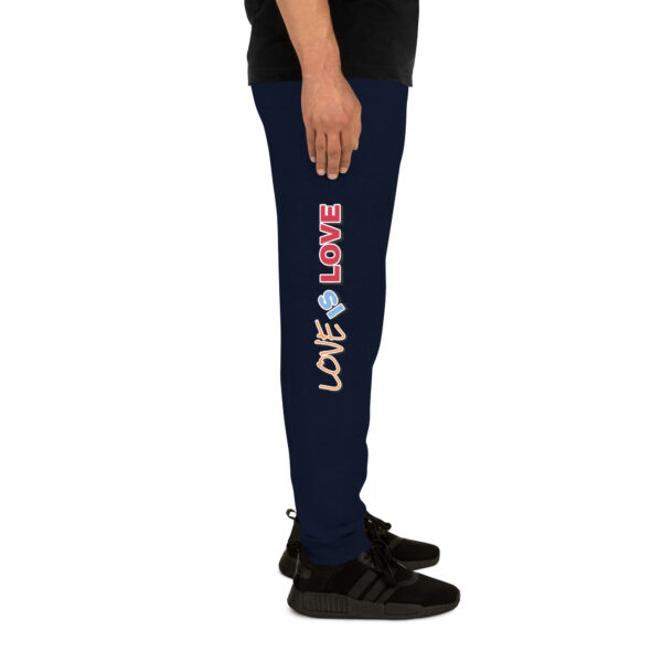 unisex-joggers-j.-navy-right-leg-68ec63b5b0c09.jpg Unisex Joggers | "Love is Love"