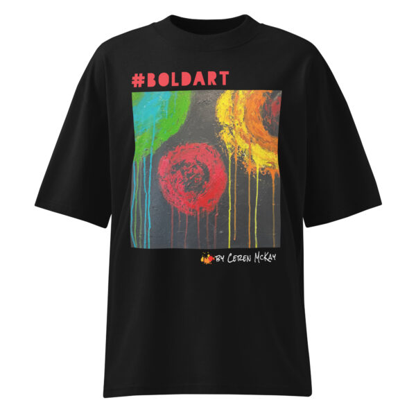 Unisex Organic Oversized High Neck T-shirt | "Instrumentalist"