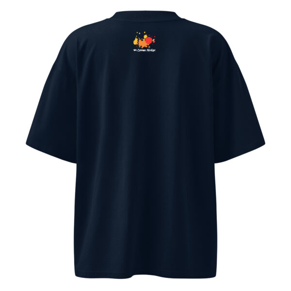 Unisex Organic Oversized High Neck T-shirt | "Instrumentalist"