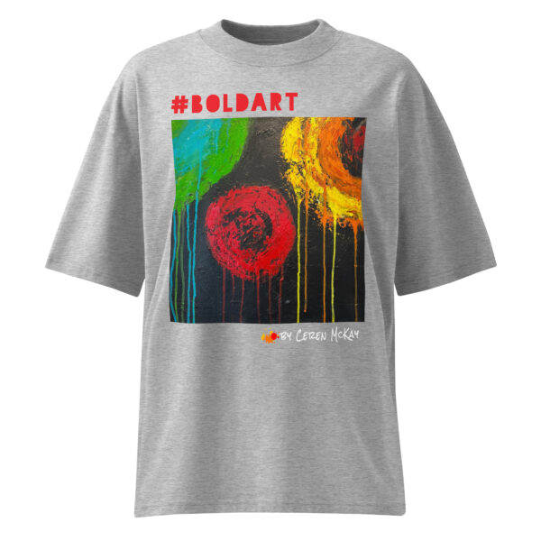 Unisex Organic Oversized High Neck T-shirt | "Instrumentalist"