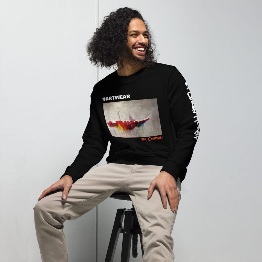 Unisex Organic Sweatshirt | “Hey Days”