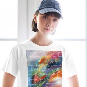 Women’s Crop Top | "Radiant Veil"