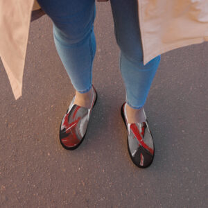 Slip-on Canvas Shoes | “Heartease”