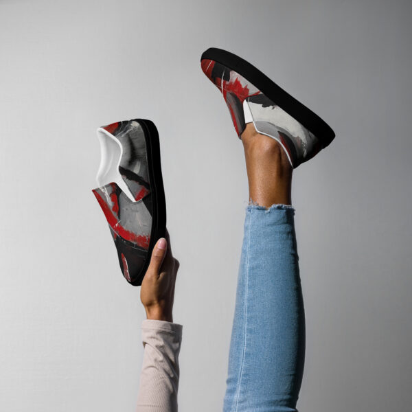 womens-slip-on-canvas-shoes-black-right-68dd46d036dcd.jpg Slip-on Canvas Shoes | “Heartease”