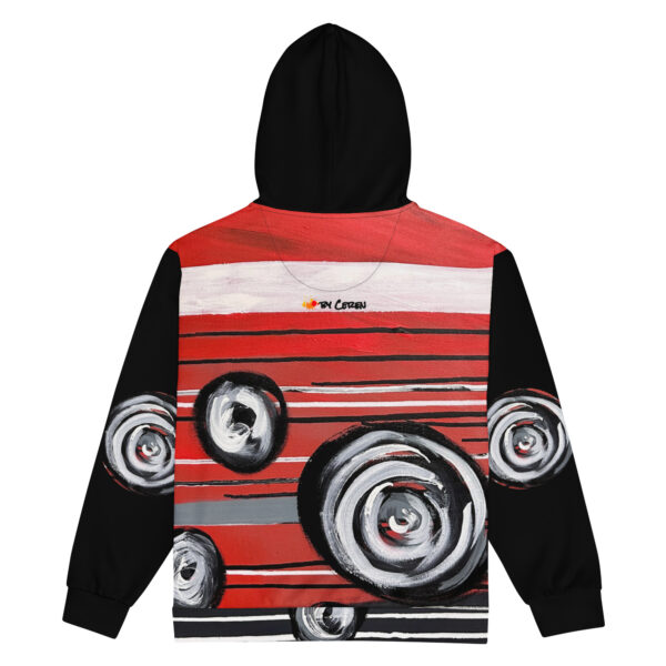 Recycled Unisex Zip Hoodie | "WB Fire"