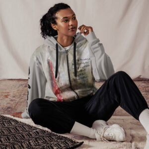 Recycled Unisex Zip Hoodie | "Roots"