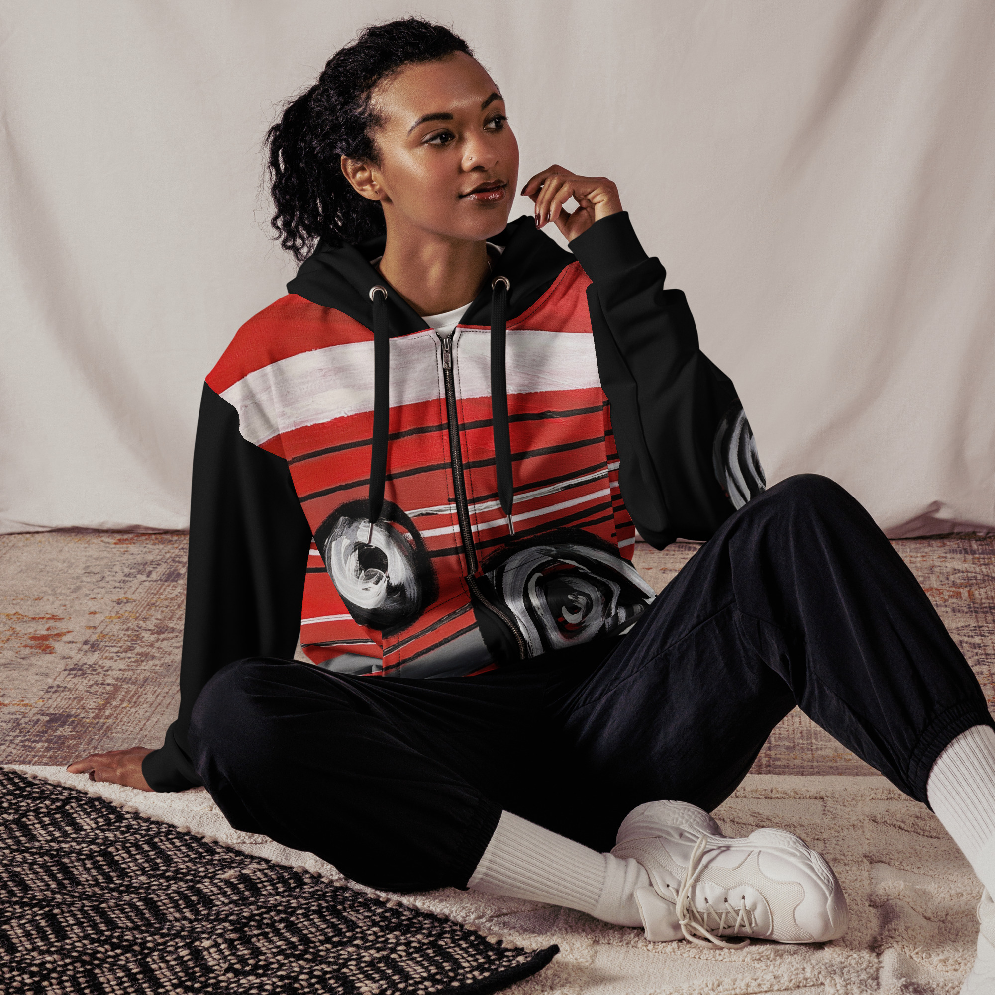 Recycled Unisex Zip Hoodie | 